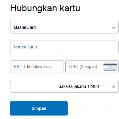 Cara Verifikasi Paypal dengan VCC, Solusi yang tidak punya kartu kredit